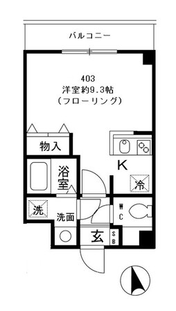 ラ・フォート東日暮里の物件間取画像